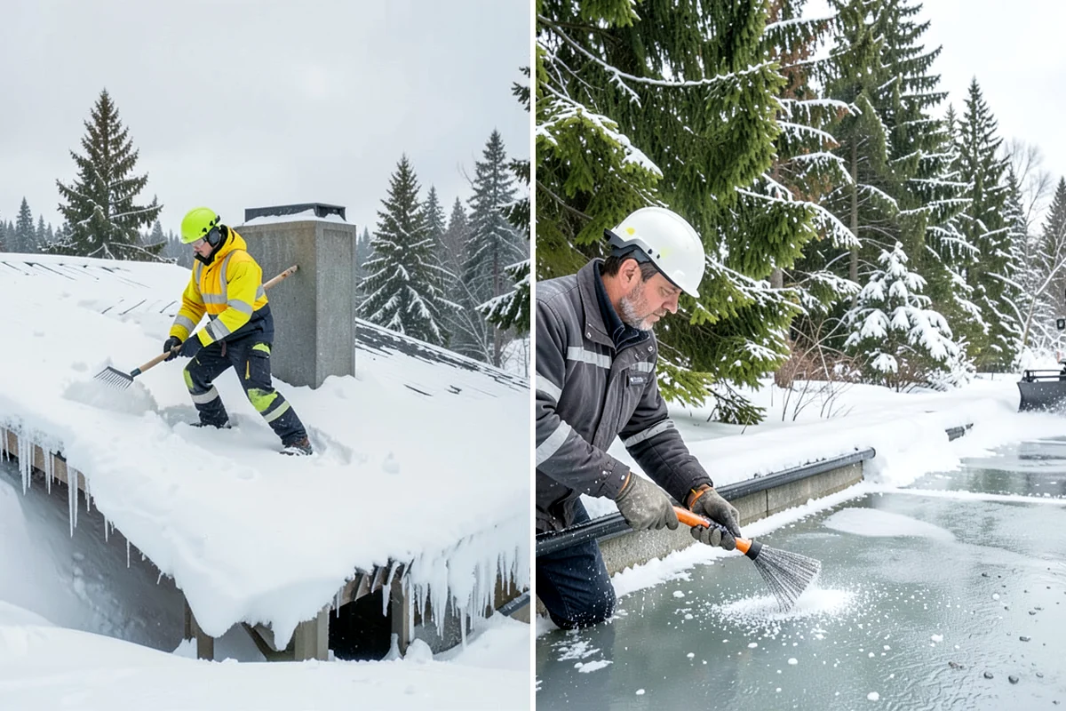 Gated Community Snow Removal in Snoqualmie, King County, WA - We coordinate gate access and priorities with the HOA