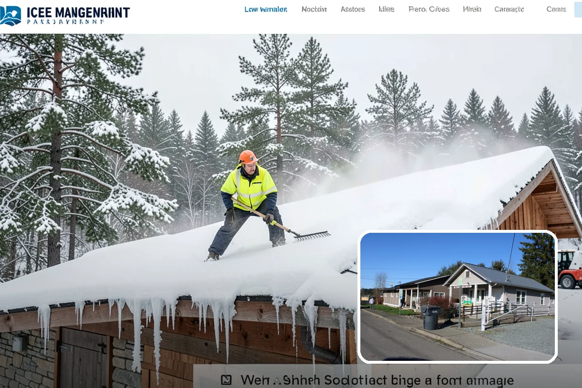 Gated Community Snow Removal in South Prairie, Pierce County, WA - Keeps controlled entry gates operable in the cold