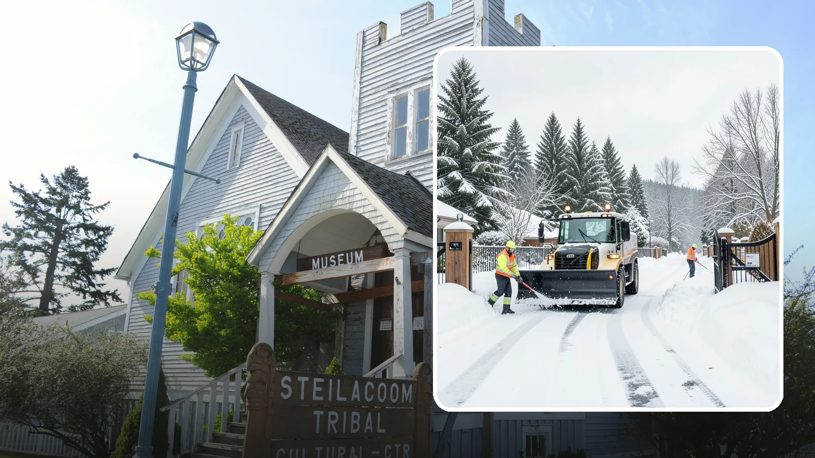 Gated Community Snow Removal in Steilacoom, Pierce County, WA - We clear entry gates, interior roads, and common walkways for gated Western Washington communities under one coordinated plan.