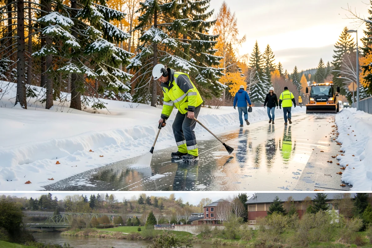 Gated Community Snow Removal in Tukwila, King County, WA - Gated communities need full-network service with each accumulating snow and gate-area attention whenever a hard freeze threatens...