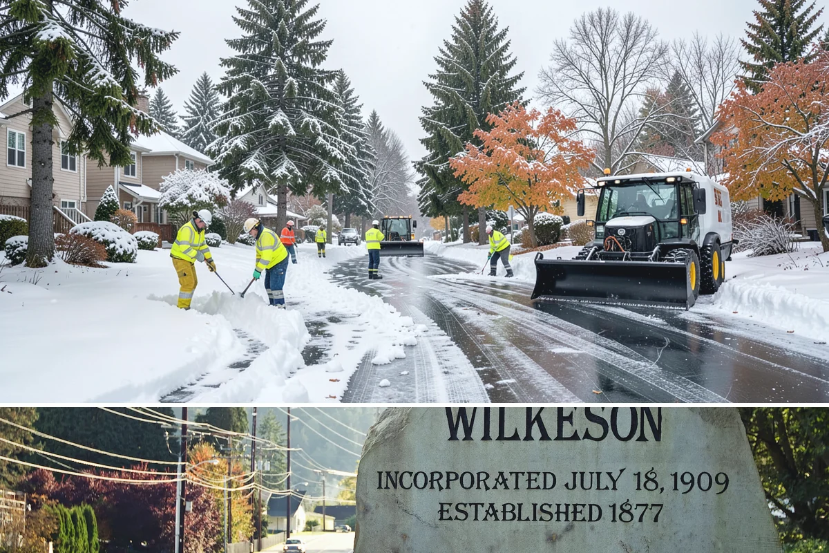 Gated Community Snow Removal in Wilkeson, Pierce County, WA - Gated communities need full-network service with each accumulating snow and gate-area attention whenever a hard freeze threatens...