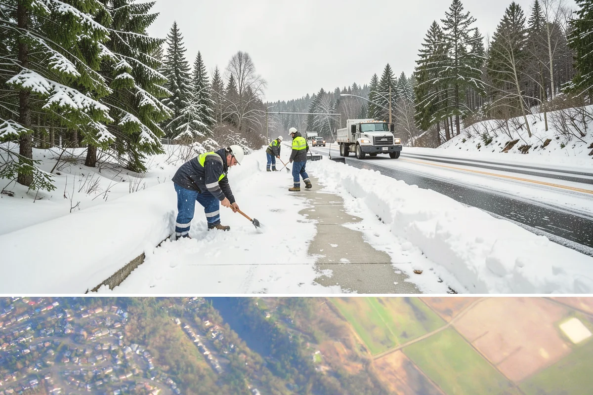 Generator Access Clearing in Algona, King County, WA - Kept clear throughout every winter storm event when outage risk peaks from November through March.