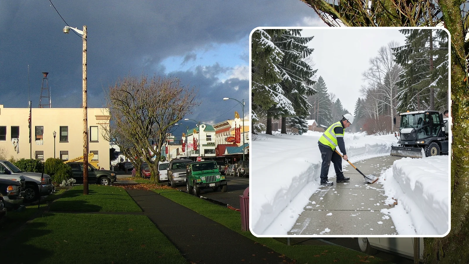 Generator Access Clearing in Arlington, Snohomish County, WA - We clear snow and ice from around backup generators and their controls so they stay serviceable during Western Washington outages.