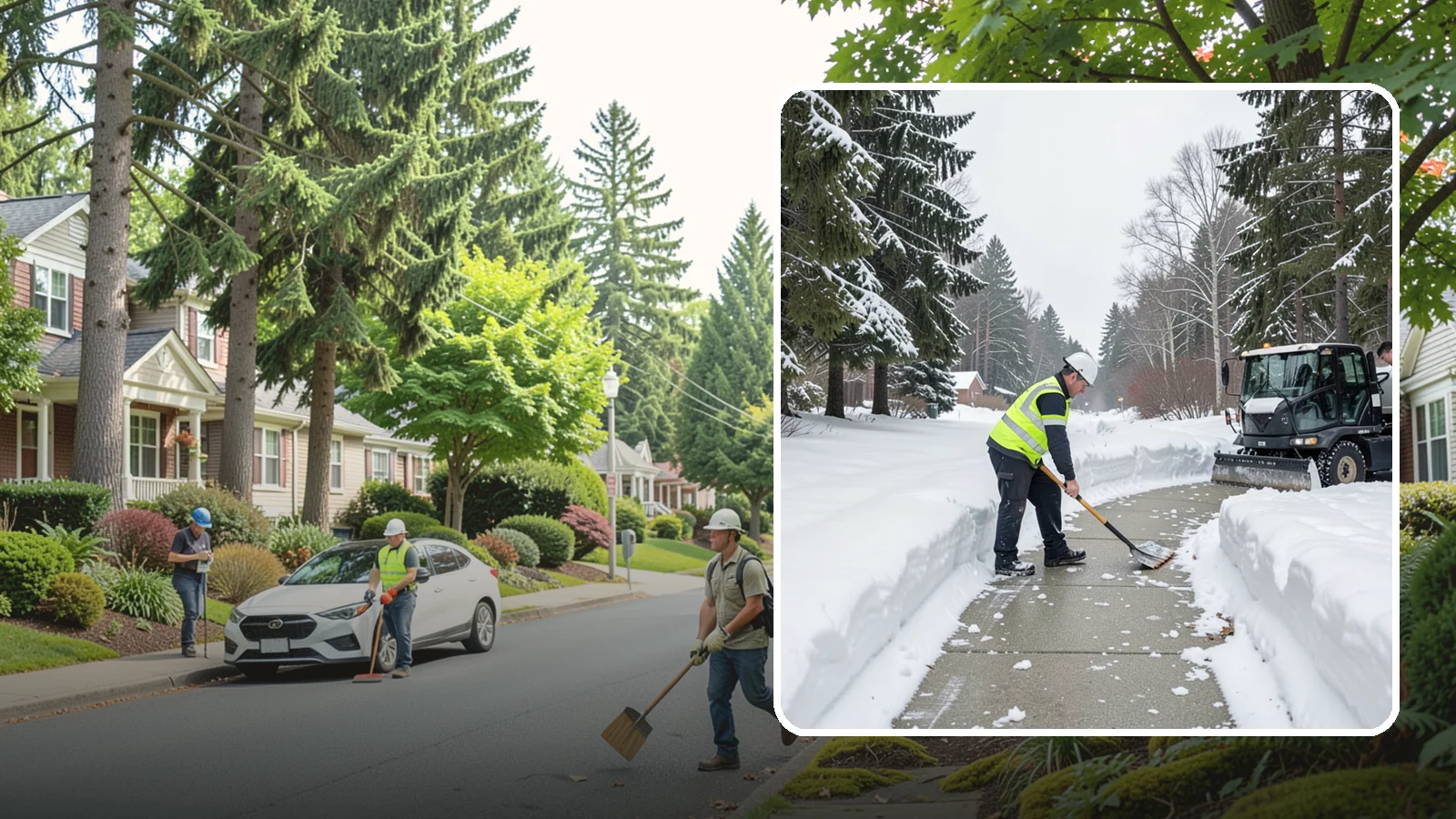 Generator Access Clearing in Beaux Arts Village, King County, WA - We clear snow and ice from around backup generators and their controls so they stay serviceable during Western Washington outages.