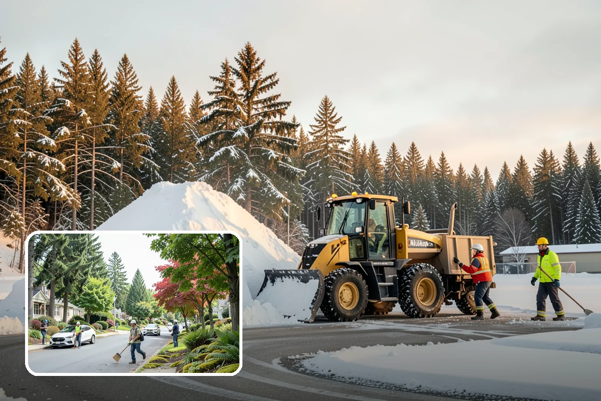 Generator Access Clearing in Beaux Arts Village, King County, WA - Keeps standby power reachable during storm outages