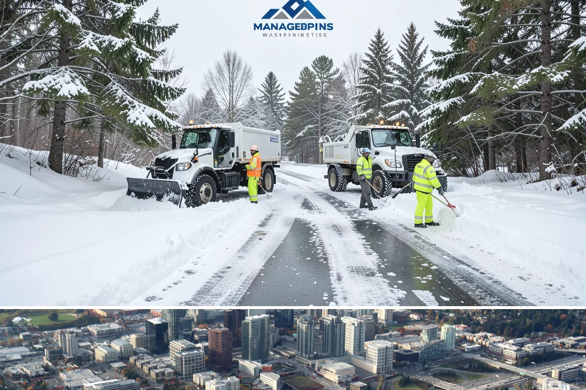Generator Access Clearing in Bellevue, King County, WA - Kept clear throughout every winter storm event when outage risk peaks from November through March.