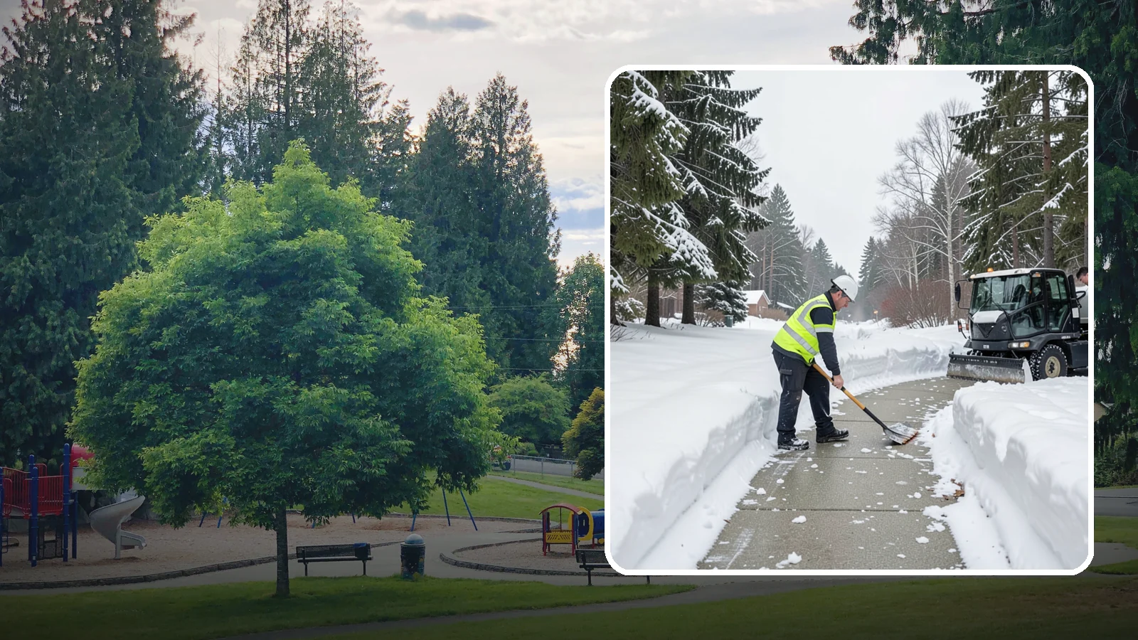 Generator Access Clearing in Bonney Lake, Pierce County, WA - We clear snow and ice from around backup generators and their controls so they stay serviceable during Western Washington outages.