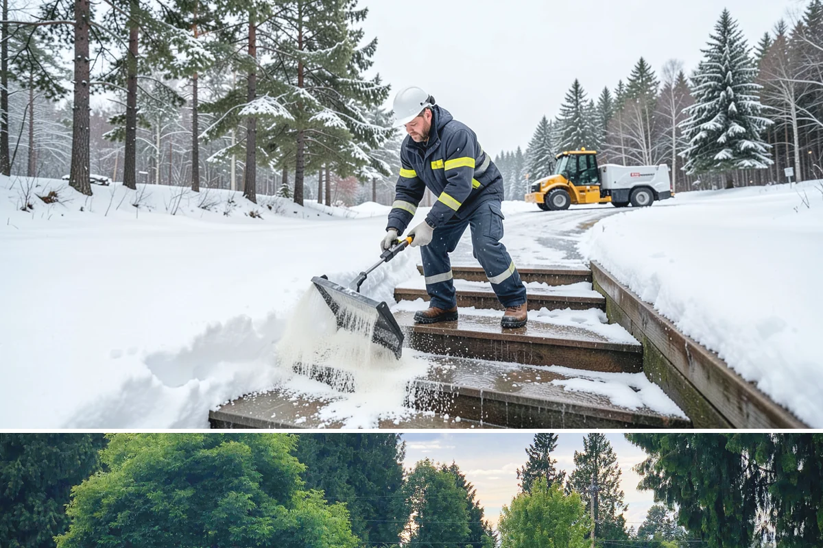 Generator Access Clearing in Bonney Lake, Pierce County, WA - Kept clear throughout every winter storm event when outage risk peaks from November through March.