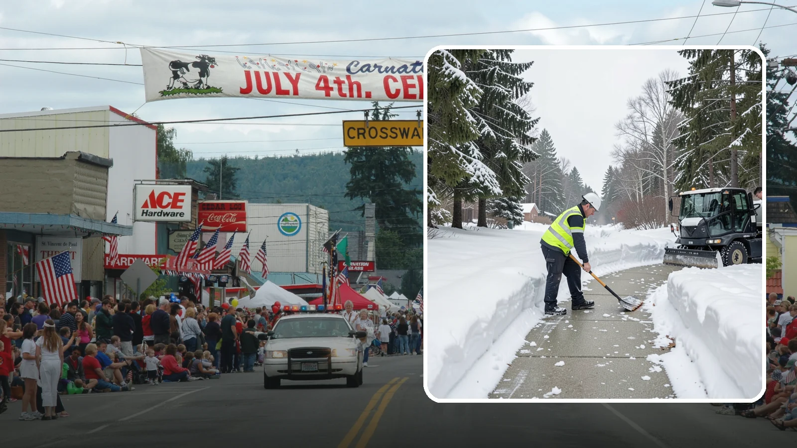 Generator Access Clearing in Carnation, King County, WA - We clear snow and ice from around backup generators and their controls so they stay serviceable during Western Washington outages.