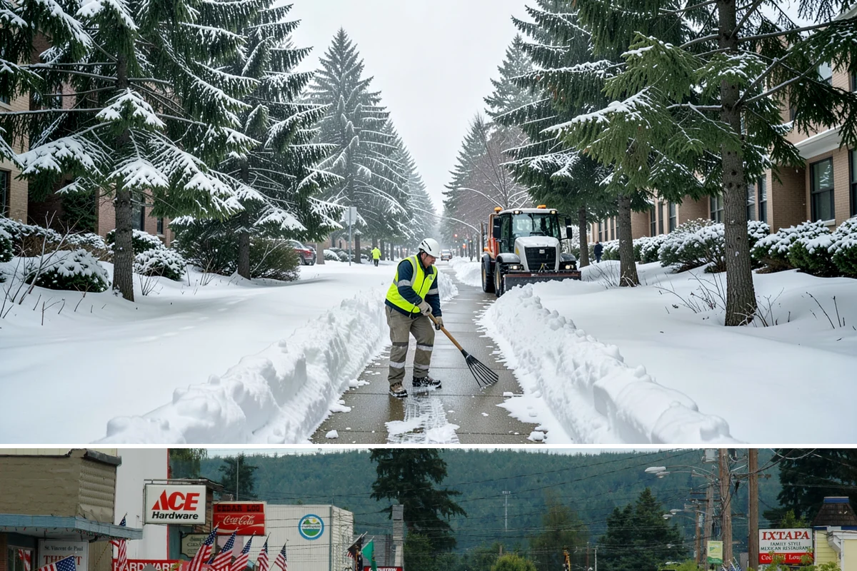 Generator Access Clearing in Carnation, King County, WA - Kept clear throughout every winter storm event when outage risk peaks from November through March.