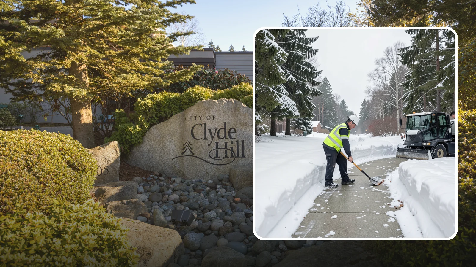 Generator Access Clearing in Clyde Hill, King County, WA - We clear snow and ice from around backup generators and their controls so they stay serviceable during Western Washington outages.