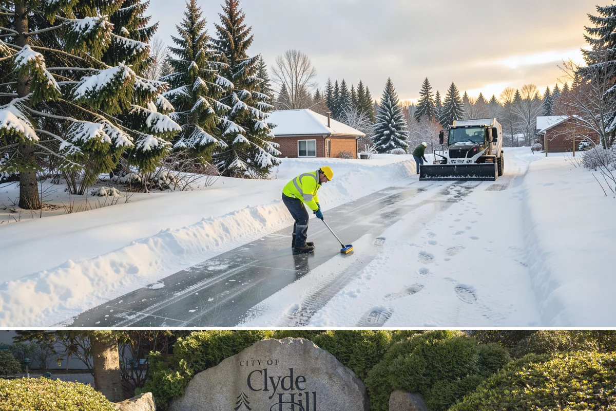 Generator Access Clearing in Clyde Hill, King County, WA - Kept clear throughout every winter storm event when outage risk peaks from November through March.