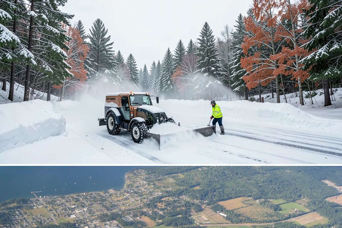 Generator Access Clearing in Coupeville, Island County, WA - Kept clear throughout every winter storm event when outage risk peaks from November through March.