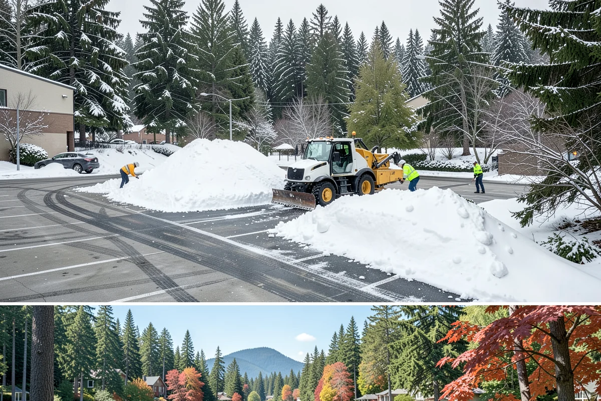 Generator Access Clearing in Covington, King County, WA - Kept clear throughout every winter storm event when outage risk peaks from November through March.