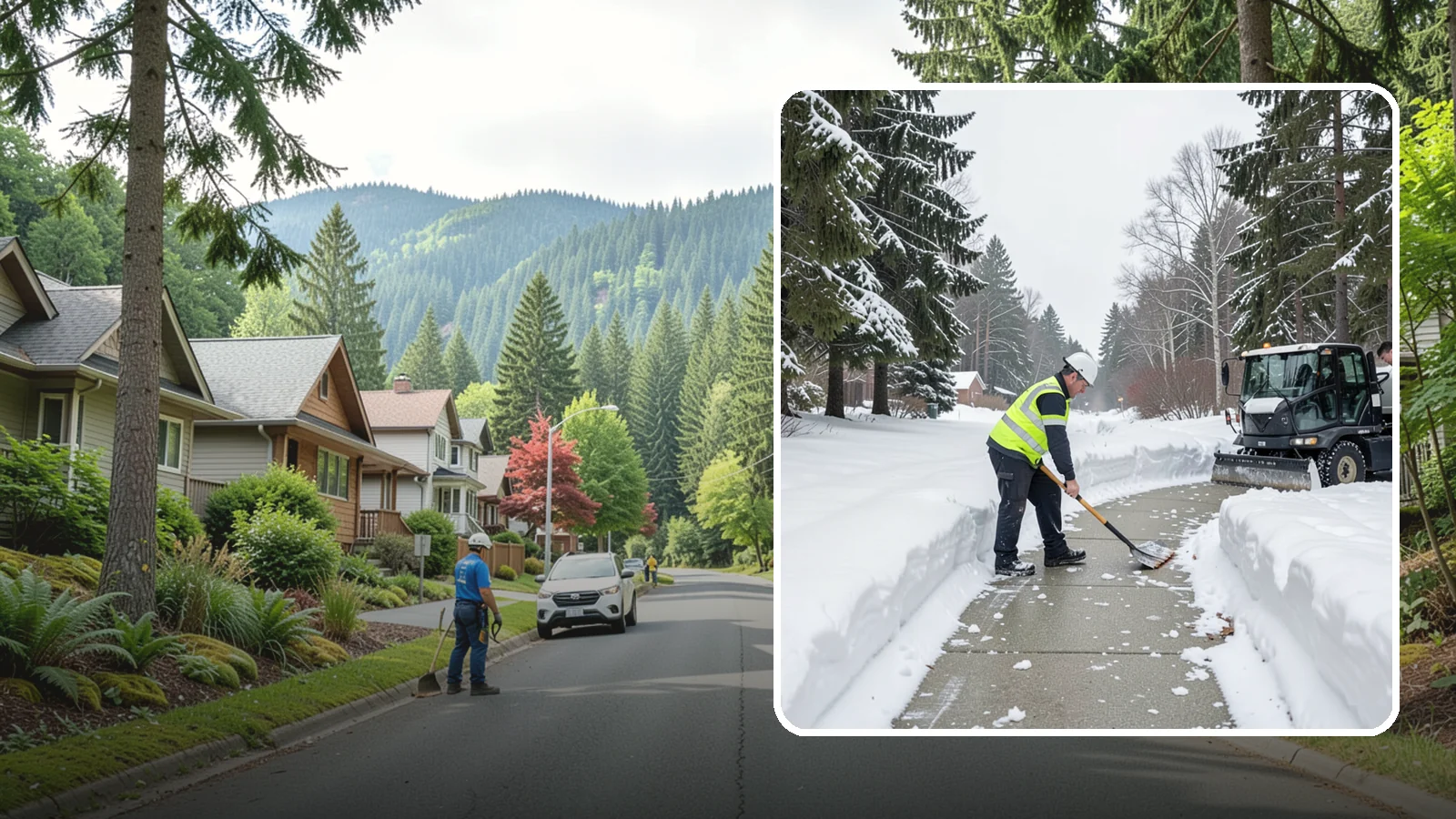 Generator Access Clearing in Darrington, Snohomish County, WA - We clear snow and ice from around backup generators and their controls so they stay serviceable during Western Washington outages.