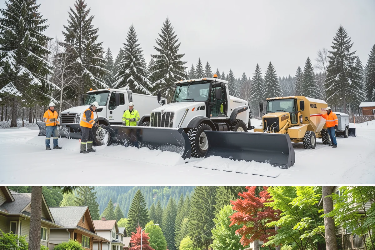 Generator Access Clearing in Darrington, Snohomish County, WA - Kept clear throughout every winter storm event when outage risk peaks from November through March.