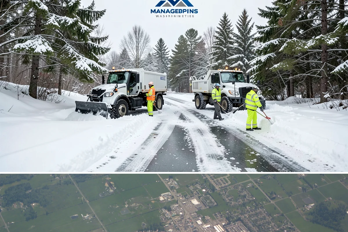 Generator Access Clearing in Enumclaw, King County, WA - Kept clear throughout every winter storm event when outage risk peaks from November through March.