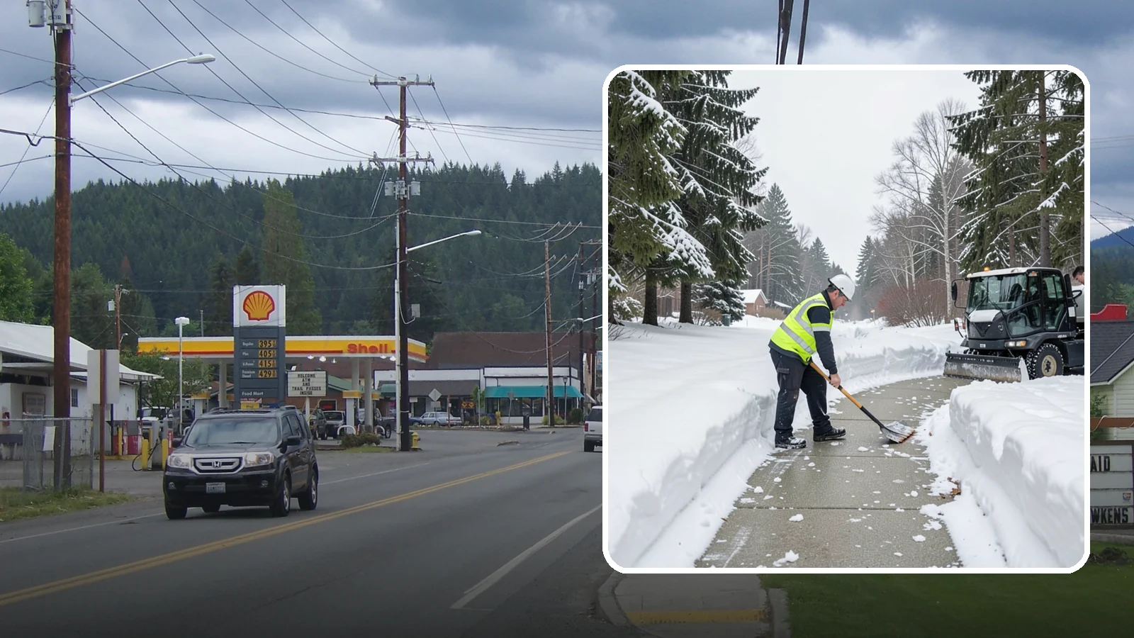 Generator Access Clearing in Granite Falls, Snohomish County, WA - We clear snow and ice from around backup generators and their controls so they stay serviceable during Western Washington outages.