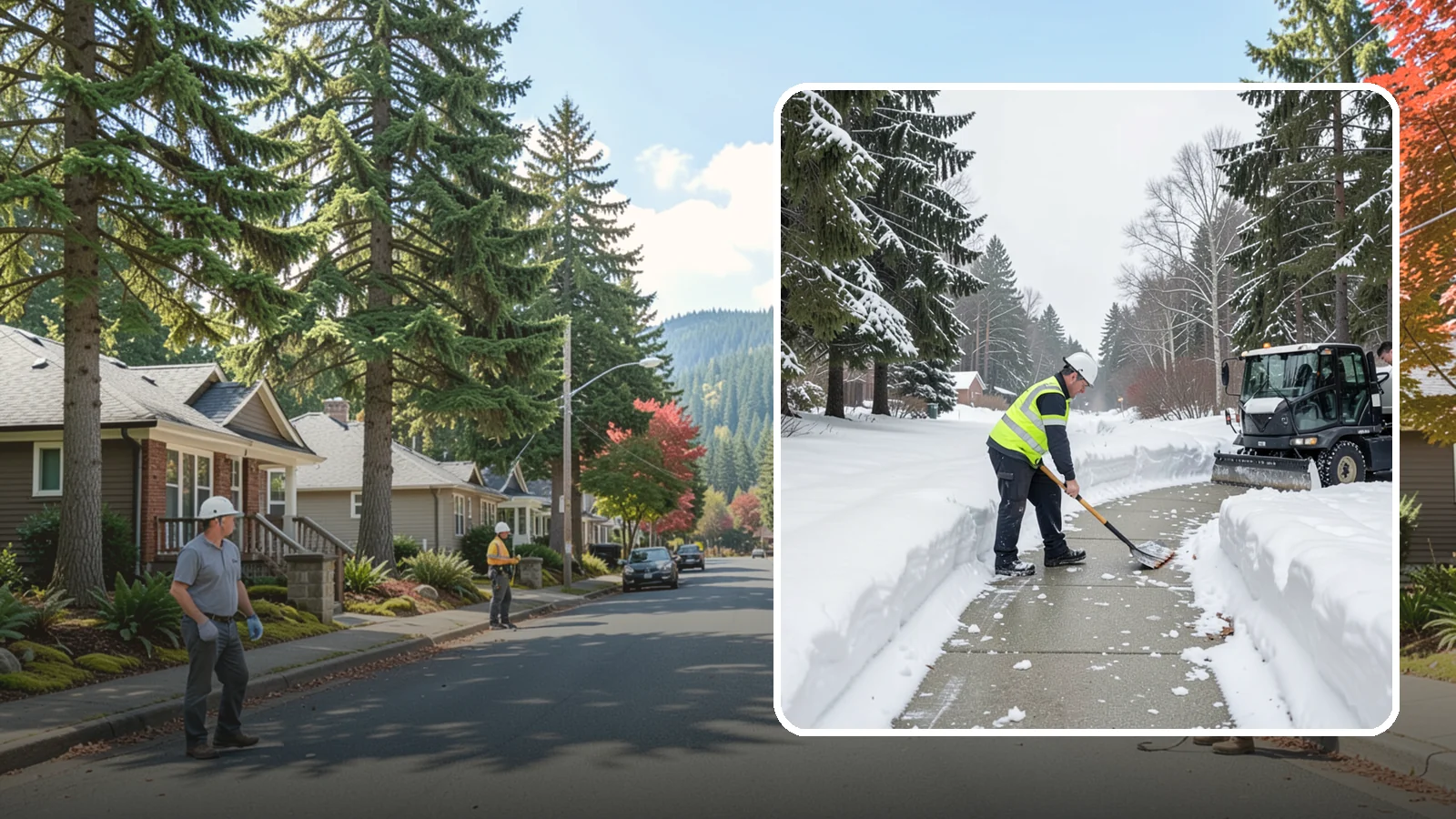 Generator Access Clearing in Hunts Point, King County, WA - We clear snow and ice from around backup generators and their controls so they stay serviceable during Western Washington outages.