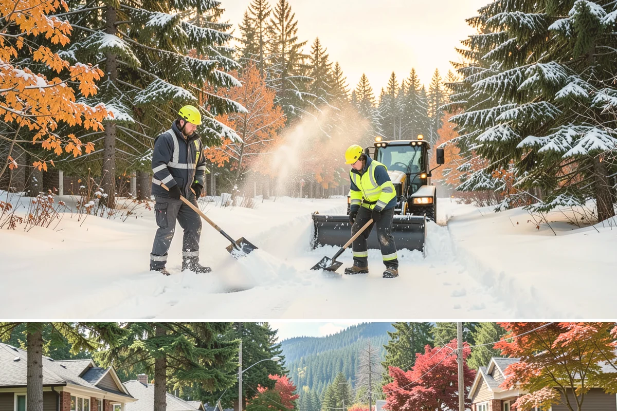 Generator Access Clearing in Hunts Point, King County, WA - Kept clear throughout every winter storm event when outage risk peaks from November through March.
