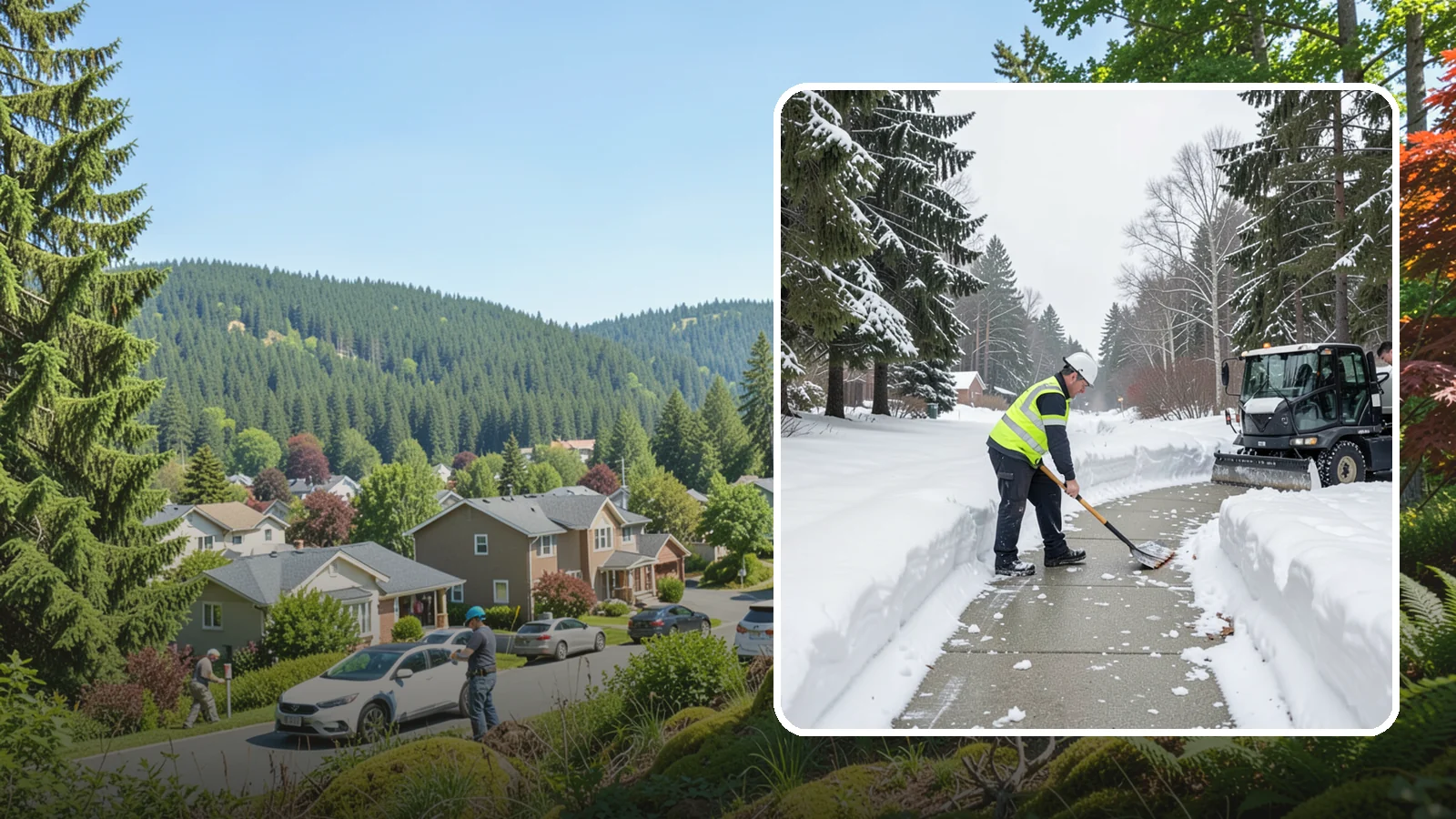 Generator Access Clearing in Index, Snohomish County, WA - We clear snow and ice from around backup generators and their controls so they stay serviceable during Western Washington outages.