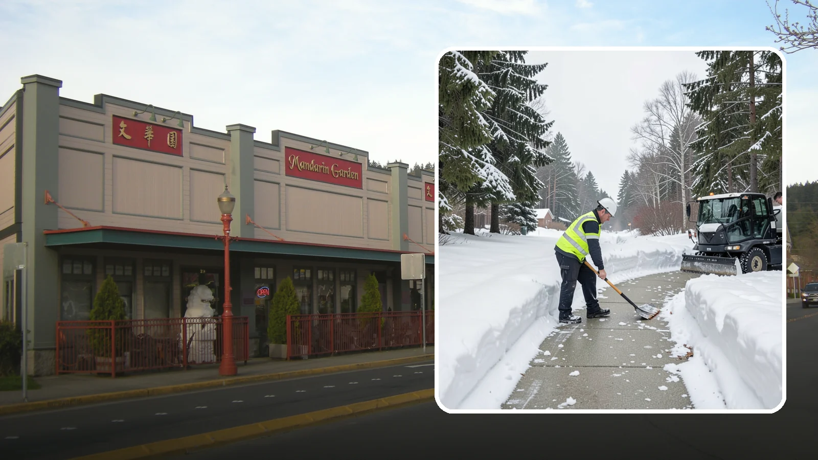 Generator Access Clearing in Issaquah, King County, WA - We clear snow and ice from around backup generators and their controls so they stay serviceable during Western Washington outages.