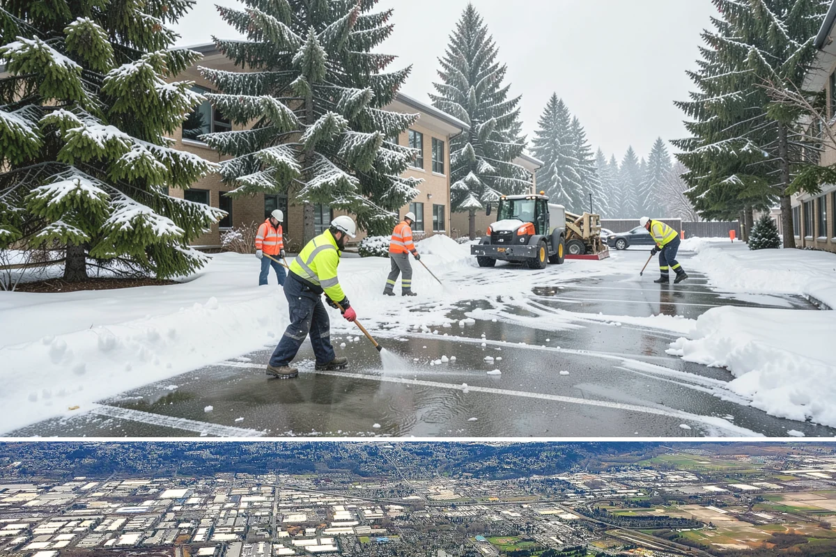 Generator Access Clearing in Kent, King County, WA - Kept clear throughout every winter storm event when outage risk peaks from November through March.