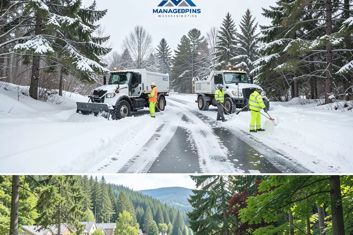 Generator Access Clearing in Lake Forest Park, King County, WA - Kept clear throughout every winter storm event when outage risk peaks from November through March.