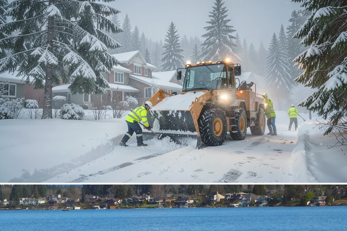 Generator Access Clearing in Lake Stevens, Snohomish County, WA - Kept clear throughout every winter storm event when outage risk peaks from November through March.