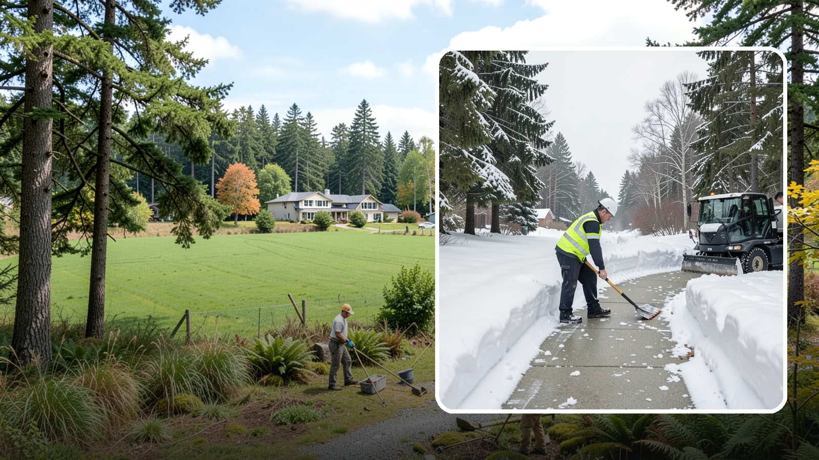 Generator Access Clearing in Lyman, Skagit County, WA - We clear snow and ice from around backup generators and their controls so they stay serviceable during Western Washington outages.