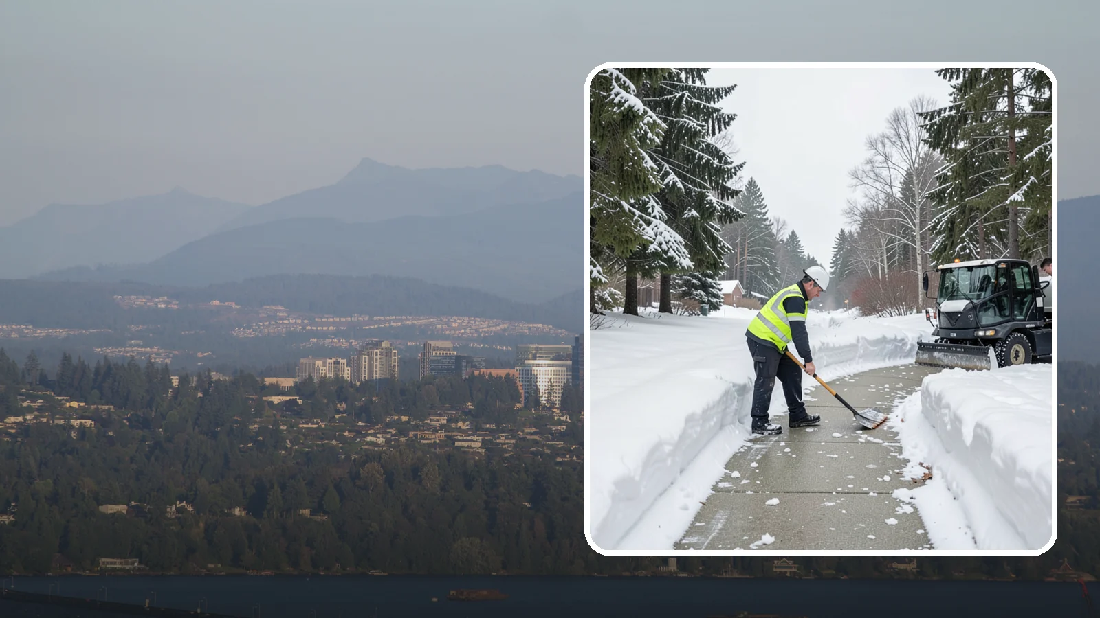 Generator Access Clearing in Medina, King County, WA - We clear snow and ice from around backup generators and their controls so they stay serviceable during Western Washington outages.
