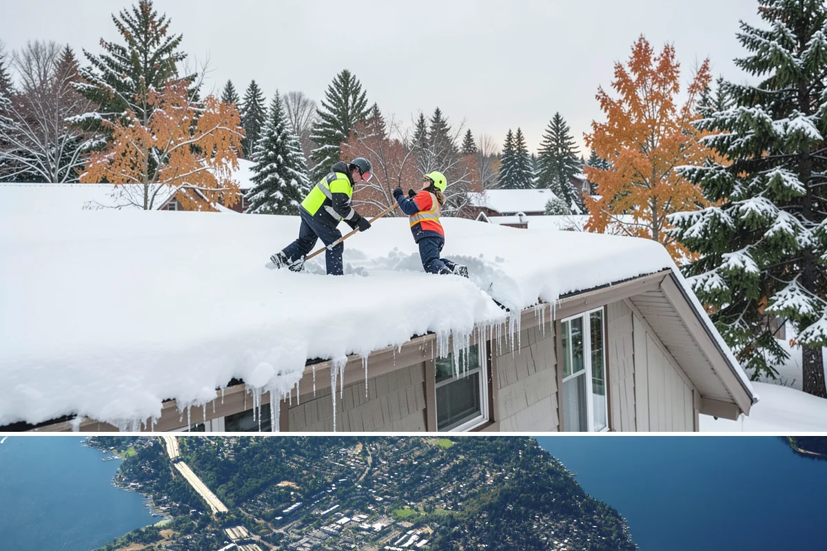 Generator Access Clearing in Mercer Island, King County, WA - Kept clear throughout every winter storm event when outage risk peaks from November through March.