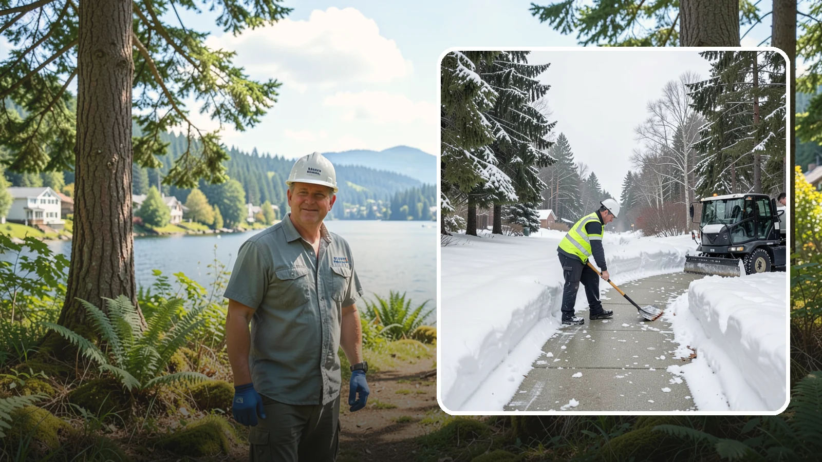 Generator Access Clearing in Milton, King County, WA - We clear snow and ice from around backup generators and their controls so they stay serviceable during Western Washington outages.