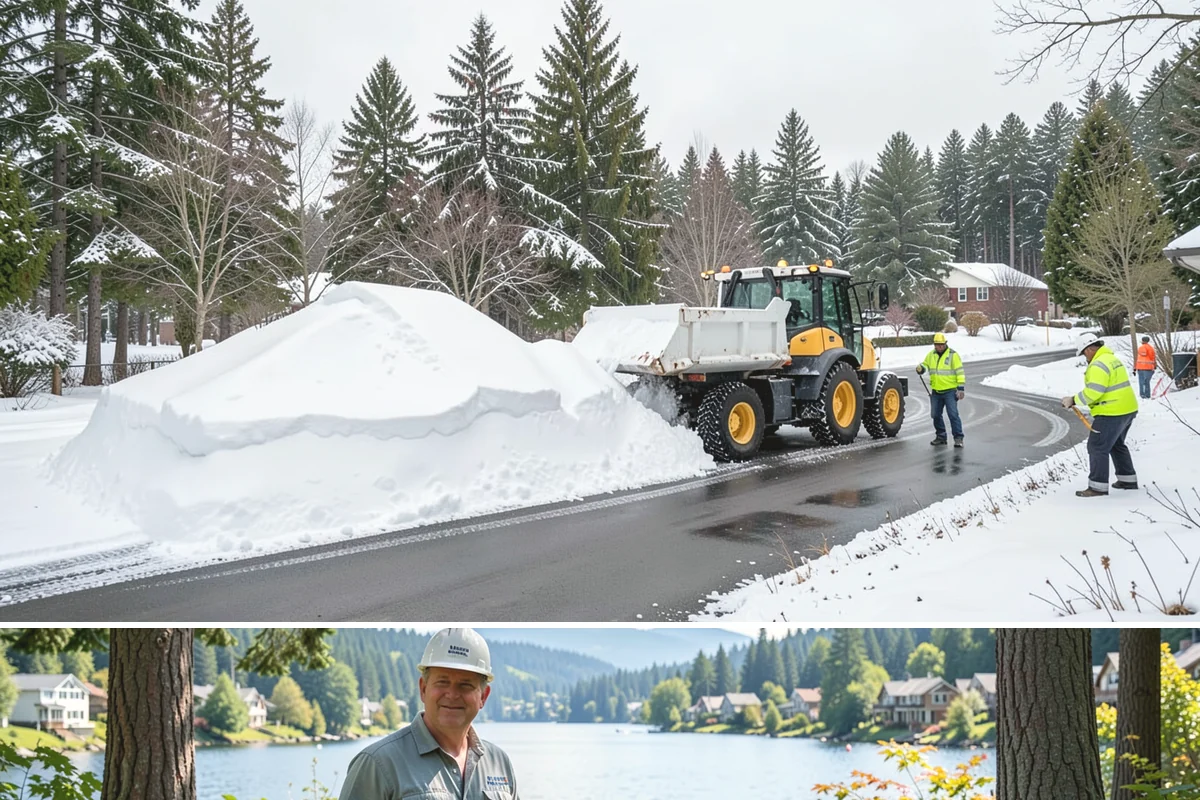 Generator Access Clearing in Milton, King County, WA - Kept clear throughout every winter storm event when outage risk peaks from November through March.