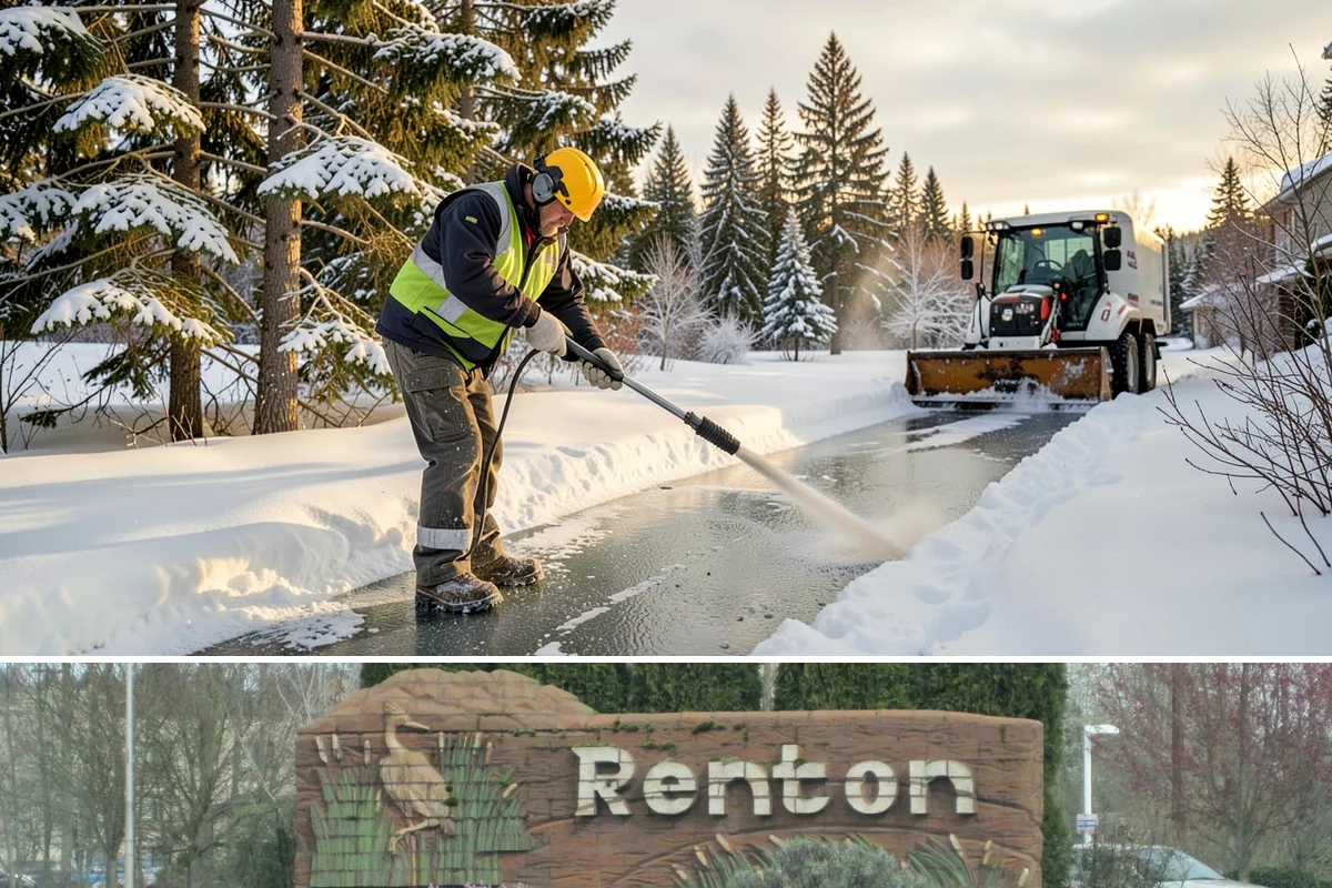 Generator Access Clearing in Renton, King County, WA - Kept clear throughout every winter storm event when outage risk peaks from November through March.