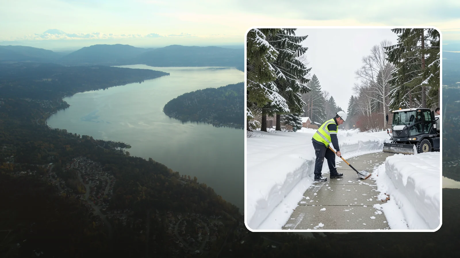 Generator Access Clearing in Sammamish, King County, WA - We clear snow and ice from around backup generators and their controls so they stay serviceable during Western Washington outages.