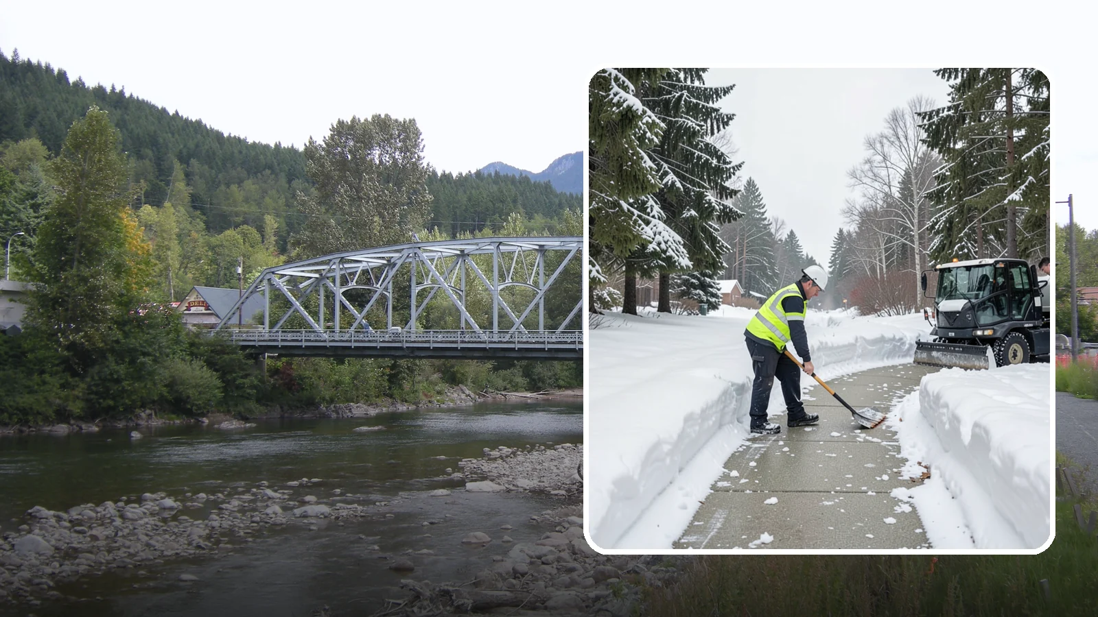 Generator Access Clearing in Skykomish, King County, WA - We clear snow and ice from around backup generators and their controls so they stay serviceable during Western Washington outages.