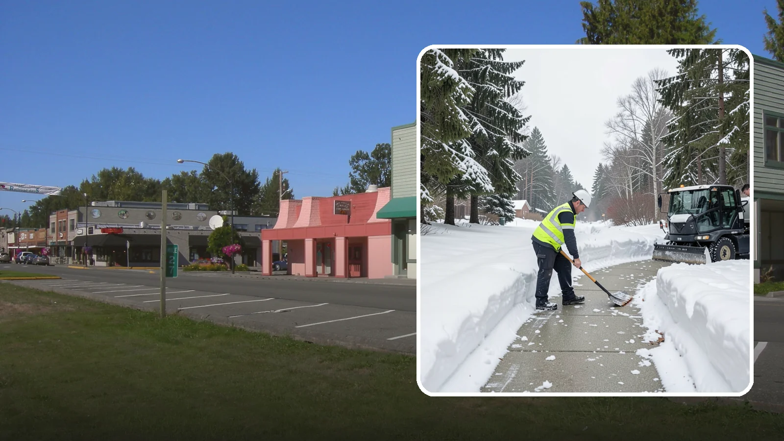 Generator Access Clearing in Snoqualmie, King County, WA - We clear snow and ice from around backup generators and their controls so they stay serviceable during Western Washington outages.