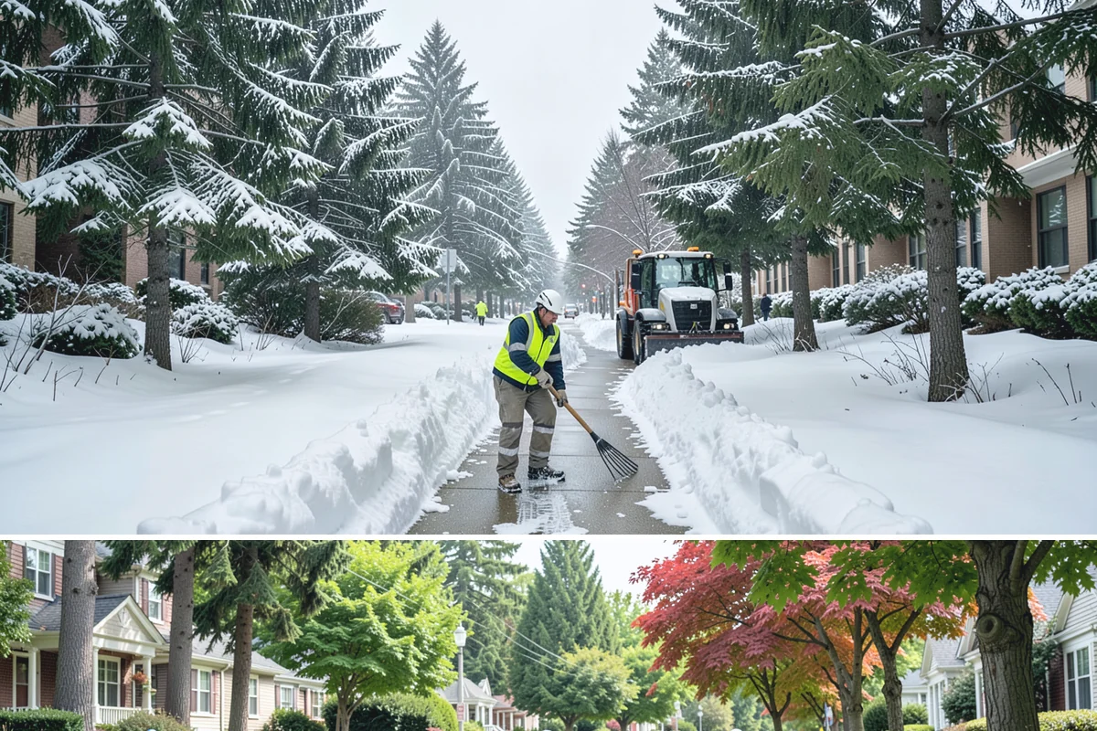 Government Building Snow Removal in Beaux Arts Village, King County, WA - Civic buildings need coverage November through February whenever lowland snow disrupts public access.