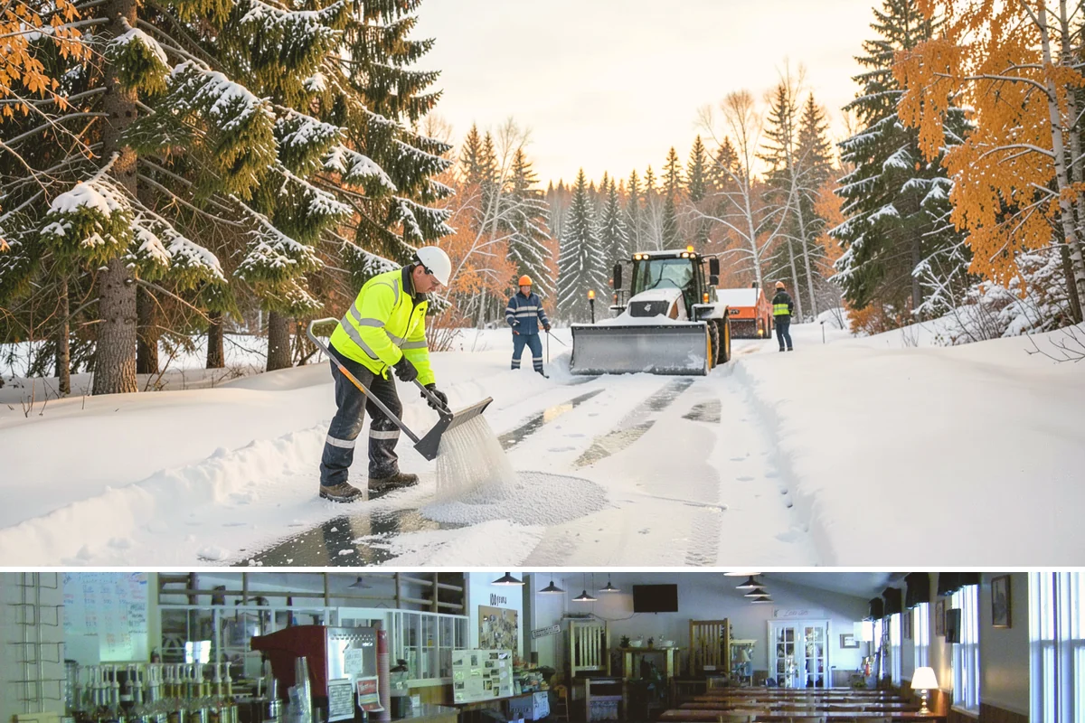 Government Building Snow Removal in Black Diamond, King County, WA - Civic buildings need coverage November through February whenever lowland snow disrupts public access.