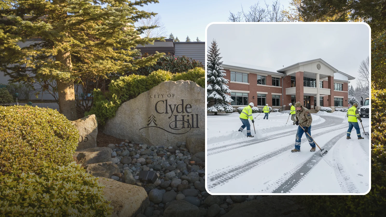 Government Building Snow Removal in Clyde Hill, King County, WA - Public buildings must stay open and accessible, so we keep civic entrances, ADA routes, and public parking clear to code.