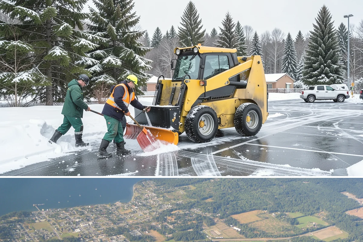 Government Building Snow Removal in Coupeville, Island County, WA - Civic buildings need coverage November through February whenever lowland snow disrupts public access.