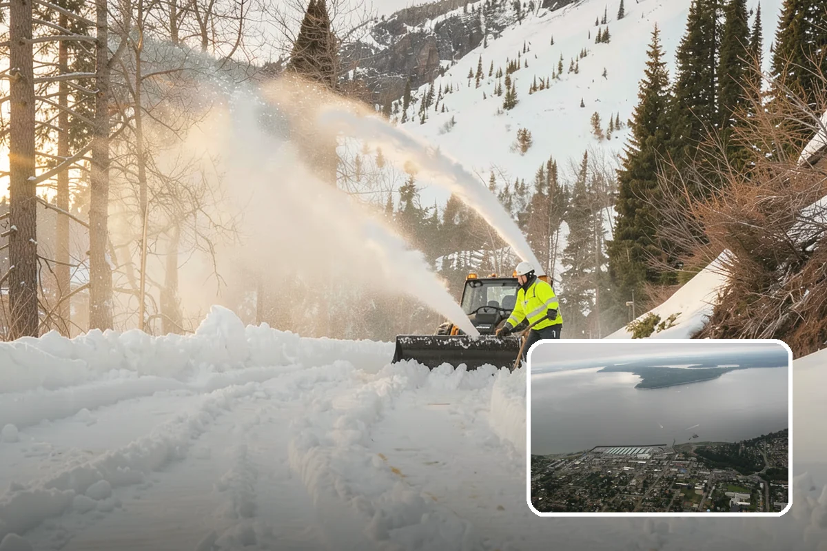 Government Building Snow Removal in Des Moines, King County, WA - ADA entrances and accessible routes cleared to standard