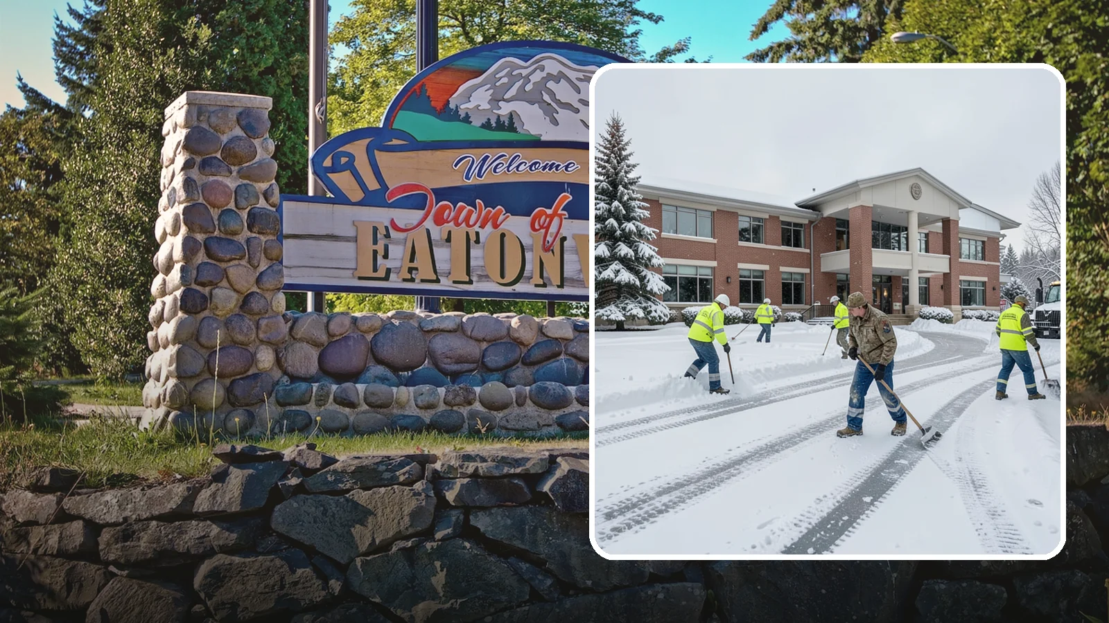 Government Building Snow Removal in Eatonville, Pierce County, WA - Public buildings must stay open and accessible, so we keep civic entrances, ADA routes, and public parking clear to code.