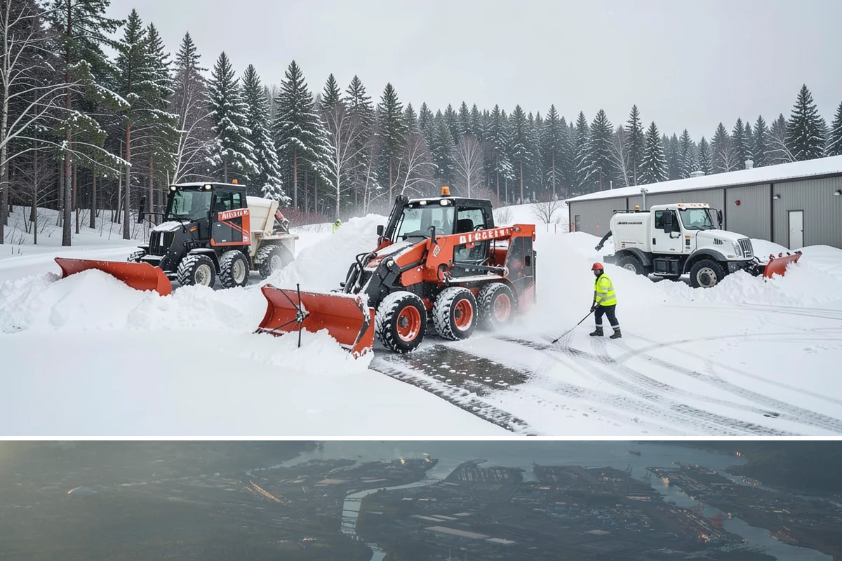 Government Building Snow Removal in Fife, Pierce County, WA - Civic buildings need coverage November through February whenever lowland snow disrupts public access.