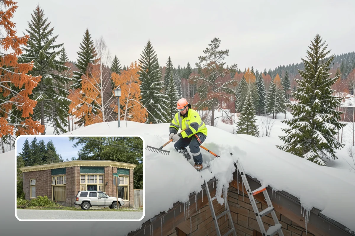 Government Building Snow Removal in Hamilton, Skagit County, WA - ADA entrances and accessible routes cleared to standard