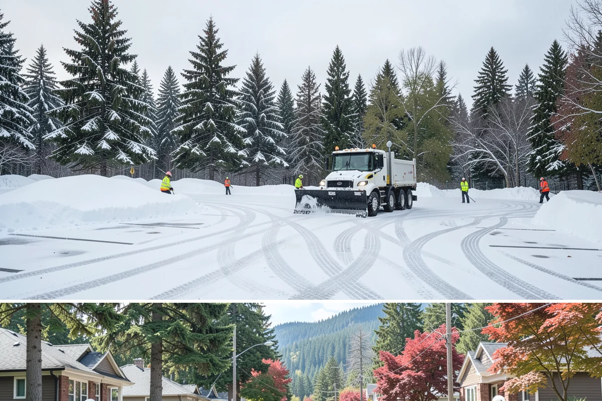 Government Building Snow Removal in Hunts Point, King County, WA - Civic buildings need coverage November through February whenever lowland snow disrupts public access.