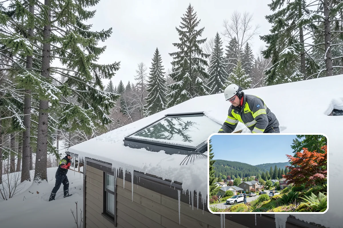Government Building Snow Removal in Index, Snohomish County, WA - ADA entrances and accessible routes cleared to standard