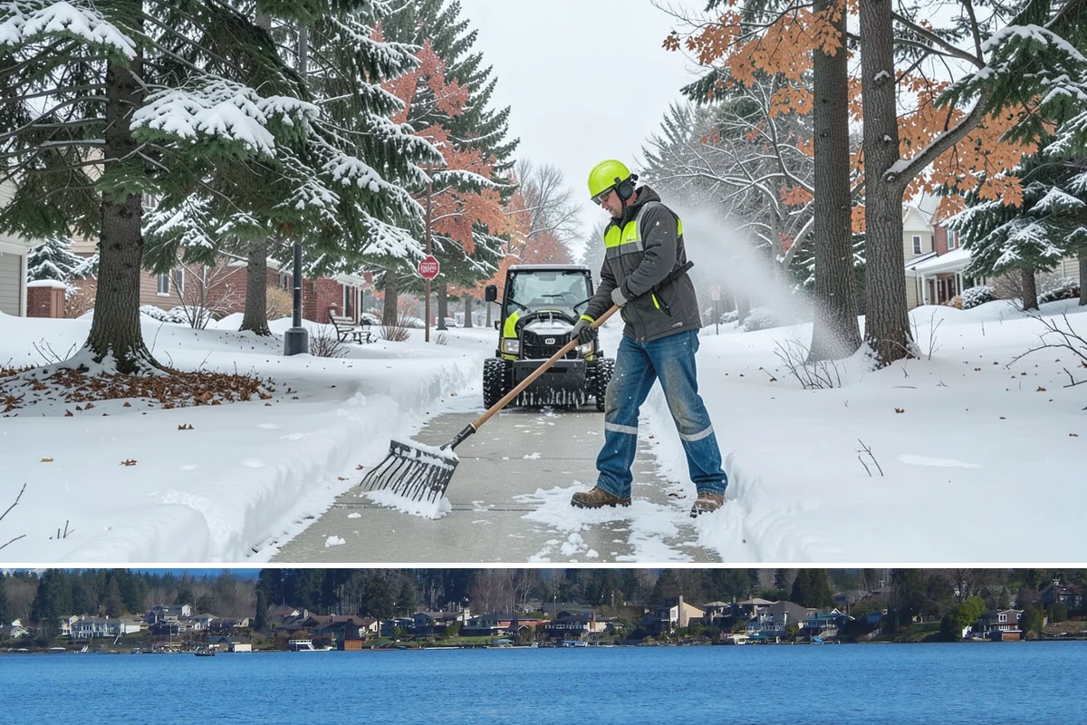 Government Building Snow Removal in Lake Stevens, Snohomish County, WA - Civic buildings need coverage November through February whenever lowland snow disrupts public access.