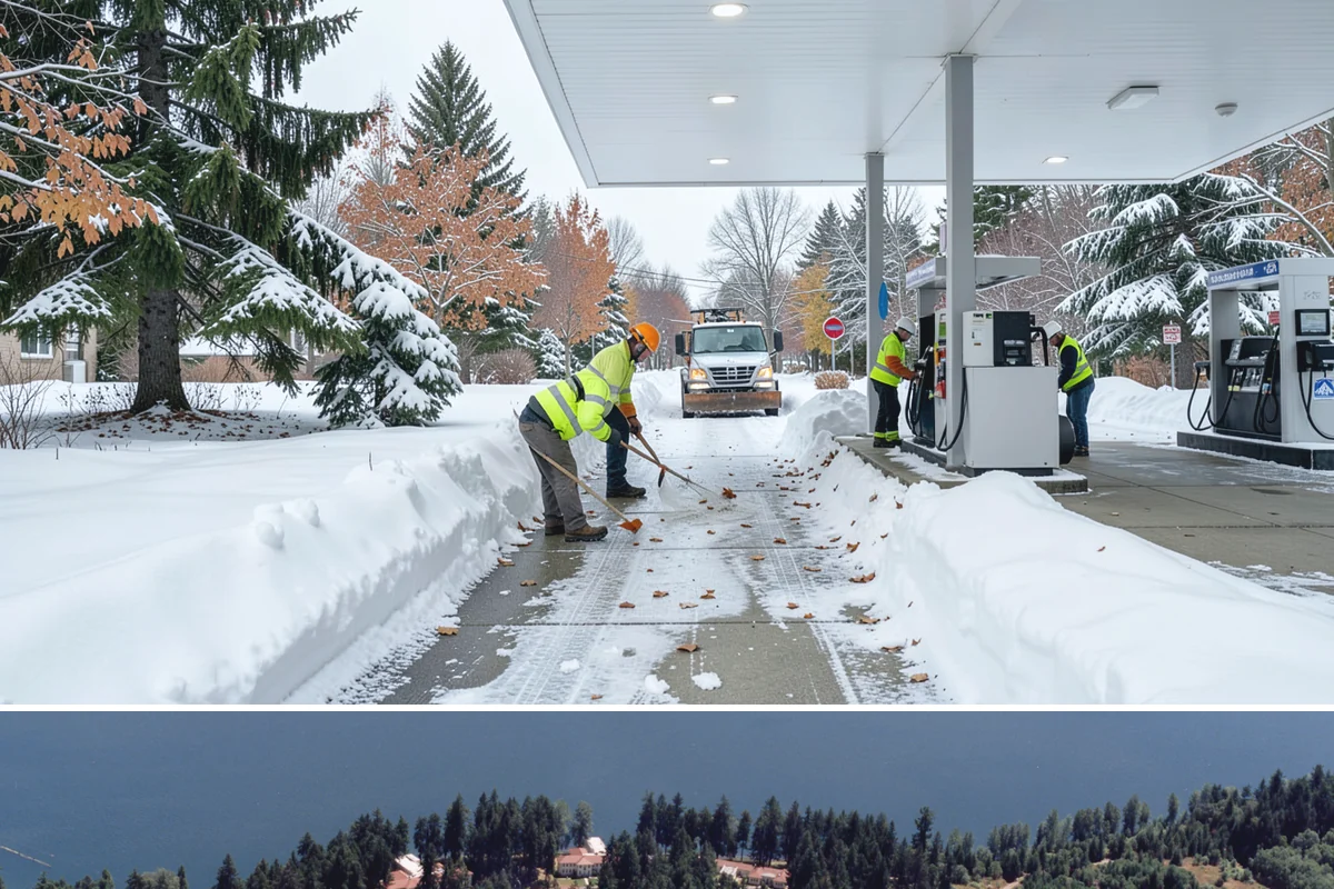 Government Building Snow Removal in Lakewood, Pierce County, WA - Civic buildings need coverage November through February whenever lowland snow disrupts public access.